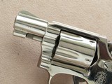Smith & Wesson Model 37 .38 Special Nickel Chief's Special Airweight w/ original box **MFG. 1983** - 5 of 24