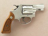 Smith & Wesson Model 37 .38 Special Nickel Chief's Special Airweight w/ original box **MFG. 1983** - 7 of 24