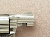 Smith & Wesson Model 37 .38 Special Nickel Chief's Special Airweight w/ original box **MFG. 1983** - 12 of 24