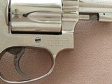 Smith & Wesson Model 37 .38 Special Nickel Chief's Special Airweight w/ original box **MFG. 1983** - 11 of 24