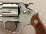 Smith & Wesson Model 37 .38 Special Nickel Chief's Special Airweight w/ original box **MFG. 1983** - 4 of 24