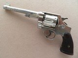 1925 Vintage Smith & Wesson .44 Hand Ejector 2nd Model, Cal. .44 Special, nickel, 6-1/2" Barrel SOLD - 1 of 25