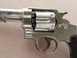 1925 Vintage Smith & Wesson .44 Hand Ejector 2nd Model, Cal. .44 Special, nickel, 6-1/2" Barrel SOLD - 4 of 25