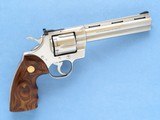 Colt Python, Cal. .357 Magnum, Nickel Finish, 6 Inch Barrel, 1980 Vintage
SOLD - 2 of 11
