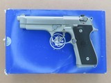 1999 Vintage Beretta Model 92FS INOX Tactical 9mm Pistol w/ Original Box, Owner's Manual, & 3 Extra Mags
** Only Made in 1999-2000 ** - 2 of 25