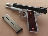 Custom Caspian Arms 1911, .45 ACP, two tone finish, Bomar rear sight **Loaded w/ Custom Features** SOLD - 19 of 20