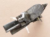Mid 18th Century Flintlock Rifle Lock, Engraved - 3 of 7