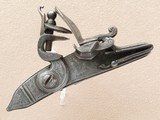 Mid 18th Century Flintlock Rifle Lock, Engraved - 1 of 7