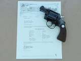 1967 Vintage 1st Issue Colt Cobra .38 Special Revolver w/ Factory Letter
** Beautiful & Clean Example ** SOLD - 1 of 26