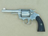 1925 Vintage 1st Issue Nickel Colt Police Positive Special Revolver in .32-20 WCF Caliber
** All-Original Pre-War Colt ** SOLD - 1 of 24