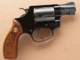 Smith & Wesson Model 37 .38 Special Blue Chief's Special Airweight w/ original instructions **MFG. 1982** SOLD - 5 of 19