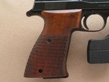 1950's Hammerli Walther Model 200 Olympia-Pistole .22 L.R. Match Target Pistol w/ Factory Weights - 8 of 24
