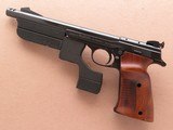 1950's Hammerli Walther Model 200 Olympia-Pistole .22 L.R. Match Target Pistol w/ Factory Weights - 1 of 24