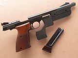 1950's Hammerli Walther Model 200 Olympia-Pistole .22 L.R. Match Target Pistol w/ Factory Weights - 22 of 24