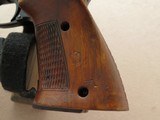 1950's Hammerli Walther Model 200 Olympia-Pistole .22 L.R. Match Target Pistol w/ Factory Weights - 20 of 24