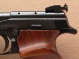 1950's Hammerli Walther Model 200 Olympia-Pistole .22 L.R. Match Target Pistol w/ Factory Weights - 3 of 24