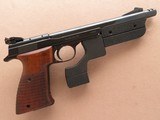 1950's Hammerli Walther Model 200 Olympia-Pistole .22 L.R. Match Target Pistol w/ Factory Weights - 7 of 24