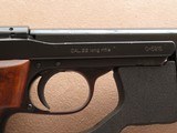 1950's Hammerli Walther Model 200 Olympia-Pistole .22 L.R. Match Target Pistol w/ Factory Weights - 10 of 24