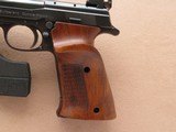1950's Hammerli Walther Model 200 Olympia-Pistole .22 L.R. Match Target Pistol w/ Factory Weights - 2 of 24