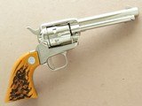 Colt Frontier Scout, Dual Cylinder Cal. .22 Magnum/L.R., Nickel, 4 3/4 Inch barrel, 1969 Vintage w/ Original Box - 13 of 25