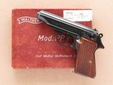 Walther Model PP, Cal. .32 ACP (Made in W. Germany Stamped) SALE PENDING - 1 of 14