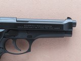 2012 Vintage Beretta Model 92FS 9mm Pistol w/ Original Box, Manuals, & Extra 15rd Magazine
SOLD - 9 of 25