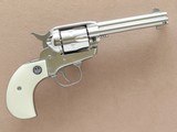 Ruger New Model Single Six, Cal. .32 H&R Magnum, 4 5/8 Inch Barrel, Polished Stainless, Rare - 2 of 7