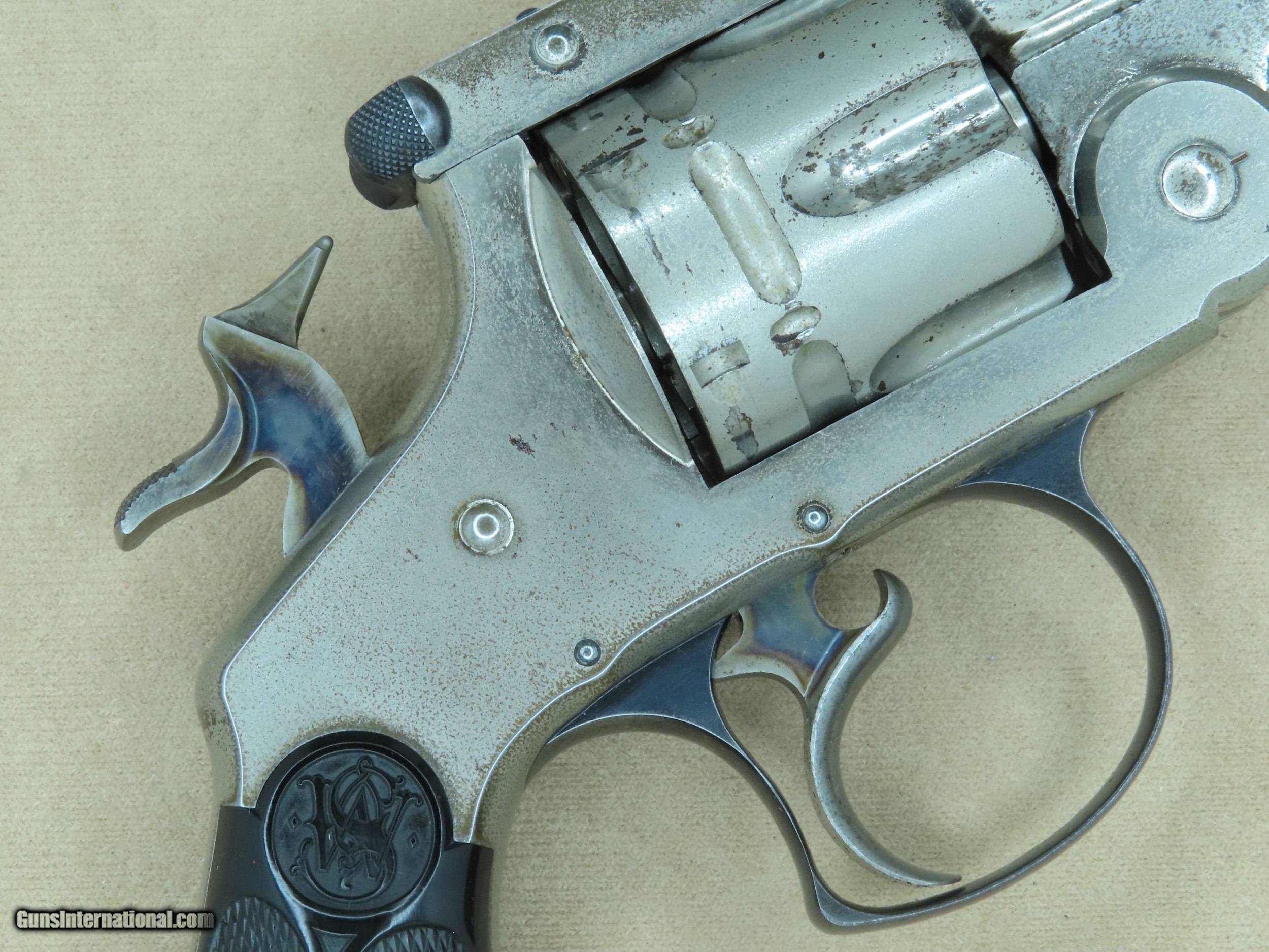 Early 1890's Antique Smith & Wesson .44 Double Action Frontier
