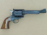 1958 Vintage "Flat Top" Ruger Blackhawk .44 Magnum Revolver w/ 6.5" Barrel
** Beautiful All-Original 3rd Yr. Production Example!! - 5 of 25