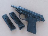 1969 Vintage Walther Model PP Pistol in .32 ACP w/ Box, Manual, & Extra Magazine
** Former West German Police Gun ** SOLD - 20 of 25