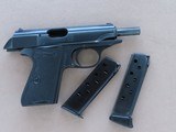 1969 Vintage Walther Model PP Pistol in .32 ACP w/ Box, Manual, & Extra Magazine
** Former West German Police Gun ** SOLD - 21 of 25
