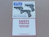 1969 Vintage Walther Model PP Pistol in .32 ACP w/ Box, Manual, & Extra Magazine
** Former West German Police Gun ** SOLD - 25 of 25