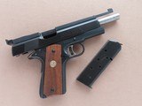 1976 Vintage High-End Custom 70 Series Colt Gold Cup National Match .45 ACP Pistol
** BO-MAR
Sight Rail, Custom Extended Barrel, Etc. ** SOLD - 24 of 25
