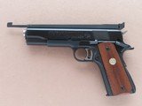 1976 Vintage High-End Custom 70 Series Colt Gold Cup National Match .45 ACP Pistol
** BO-MAR
Sight Rail, Custom Extended Barrel, Etc. ** SOLD - 6 of 25