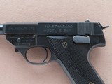 Scarce 1949 Vintage High Standard Model G.380 Pistol in .380 ACP w/ 4 Magazines
** 100% Original & Attractive Example ** - 4 of 25