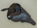 WW2 German Mauser 42 Code 1940 P-08 Luger w/ Beautiful Original 1940 Dated Brown Holster
** All-Matching Vet Bring-Back Gun ** SOLD - 22 of 25