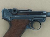 WW2 German Mauser 42 Code 1940 P-08 Luger w/ Beautiful Original 1940 Dated Brown Holster
** All-Matching Vet Bring-Back Gun ** SOLD - 8 of 25