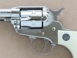 2003 Vintage Stainless Ruger New Model Single Six Revolver in .32 H&R Caliber with White Bird's Head Grip
** Unfired & Mint w/ Original Box ** - 4 of 25