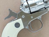 2003 Vintage Stainless Ruger New Model Single Six Revolver in .32 H&R Caliber with White Bird's Head Grip
** Unfired & Mint w/ Original Box ** - 23 of 25