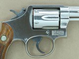 1984 Vintage Nickel Smith & Wesson Model 13-3 Military & Police .357 Magnum Revolver
** Scarce 3" Barrel & Round Butt ** SOLD - 7 of 25
