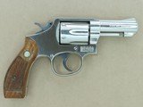 1984 Vintage Nickel Smith & Wesson Model 13-3 Military & Police .357 Magnum Revolver
** Scarce 3" Barrel & Round Butt ** SOLD - 5 of 25