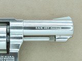 1984 Vintage Nickel Smith & Wesson Model 13-3 Military & Police .357 Magnum Revolver
** Scarce 3" Barrel & Round Butt ** SOLD - 8 of 25