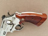 Smith & Wesson Model 27, Nickel, Cased, Cal. .357 Magnum - 5 of 10