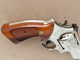 Smith & Wesson Model 27, Nickel, Cased, Cal. .357 Magnum - 6 of 10
