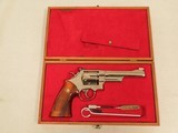 Smith & Wesson Model 27, Nickel, Cased, Cal. .357 Magnum - 1 of 10