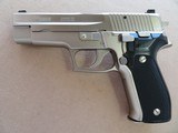 Scarce Nickel Sig Sauer P226 9mm Luger Semi-Automatic Pistol **MFG. 1993** - 3 of 22