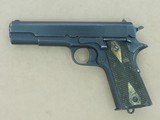Incredibly Rare 1945 Norwegian Model 1914 .45 ACP Pistol w/ German WaA84 Waffenamt
** All-Matching & All-Original Nazi 1911! ** SOLD - 1 of 25