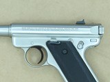 1987 Vintage Stainless Ruger Mark II .22 Pistol w/ 6" Barrel
SOLD - 3 of 25