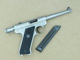 1987 Vintage Stainless Ruger Mark II .22 Pistol w/ 6" Barrel
SOLD - 21 of 25