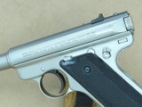 1987 Vintage Stainless Ruger Mark II .22 Pistol w/ 6" Barrel
SOLD - 24 of 25